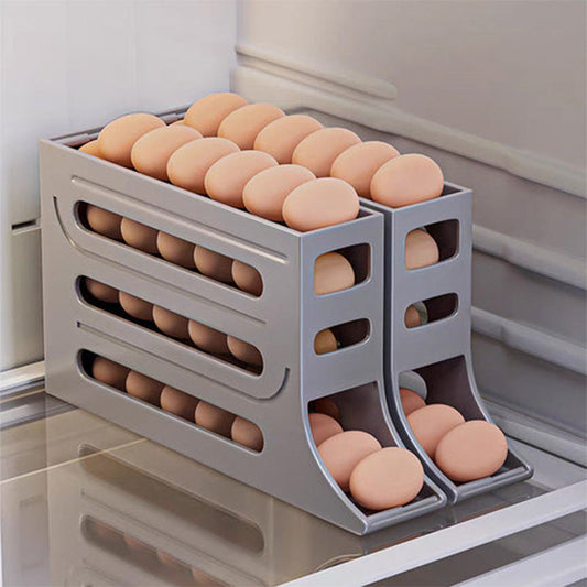 💥2026 Hot Sale🎁4-Tier Tilted Design Egg Storage Rack
