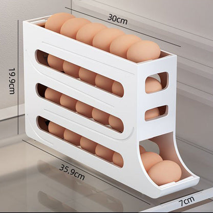 💥2026 Hot Sale🎁4-Tier Tilted Design Egg Storage Rack