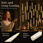 💥2026 Hot Sale🎁Magical Wand Remote Floating LED Taper Candles Set
