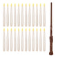 💥2026 Hot Sale🎁Magical Wand Remote Floating LED Taper Candles Set