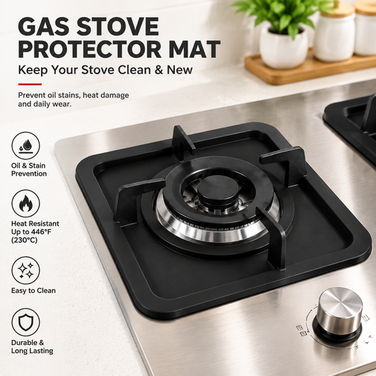 📢📢50% OFF !! ⏰Reusable Silicone Gas Stove Protector