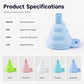 🎁2026 New Arrivals 50% OFF💥Foldable Silicone Collapsible Wide Mouth Funnel