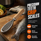 🔥 Hot sale 50% OFF🔥Stainless Steel Fish Scaler with Wooden Handle