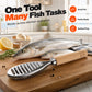 🔥 Hot sale 50% OFF🔥Stainless Steel Fish Scaler with Wooden Handle