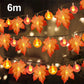 🔥 Hot sale 50% OFF🔥LED Maple Leaf Pumpkin String Lights