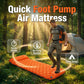Foot-Pump Inflating Air Mattress 🏕️ Stamp It Up, Sleep It Off – Your Ticket to a Comfy Night Anywhere ✨