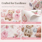 🥳2026 HOT SALE🥳💞50K+ SOLD! 💡Cute Teddy Bear Christmas Gift Wrapping Paper
