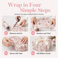 🥳2026 HOT SALE🥳💞50K+ SOLD! 💡Cute Teddy Bear Christmas Gift Wrapping Paper