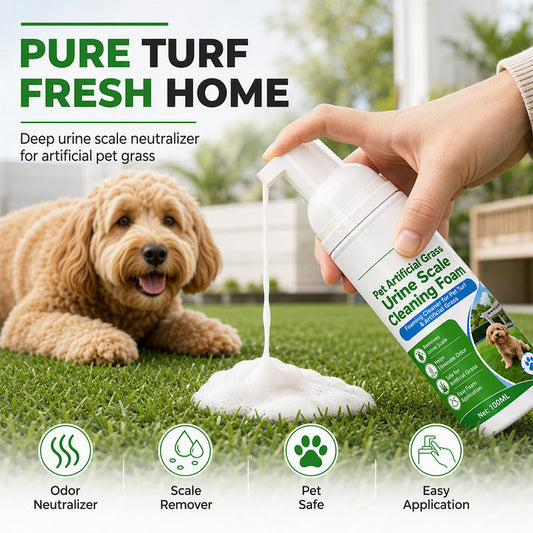 🔥HOT SALE 50% OFF🔥Pet Artificial Grass Urine Scale Cleaning Foam