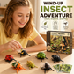 🐝🦋Wind-Up Winged Insect Simulation Toy Set with Educational Cards