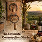 🍷 LIMITED-TIME 50% OFF! ⚙️ Vintage Wall-Mounted Horseshoe Wine Opener – Stylish, Decorative & Labor-Saving – Rustic Iron Design for Home Bar & Patio 🥂