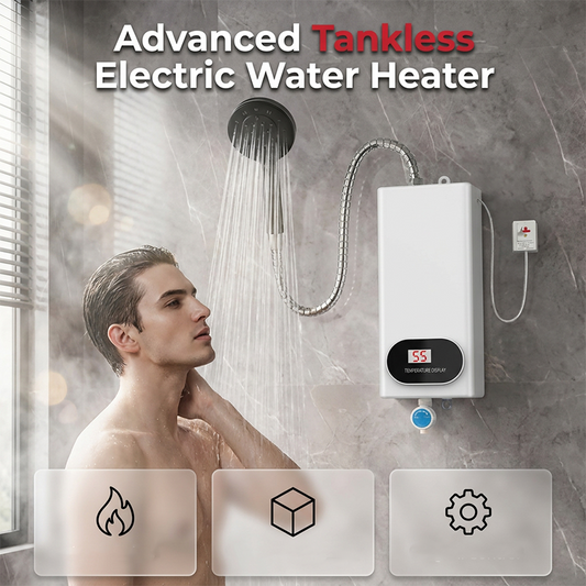 🚗50% OFF NOW! Electric Water Heater with Digital Display
