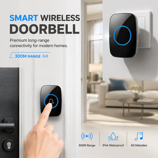 🎁 50% OFF! 🔥Long Range Smart Wireless Doorbell