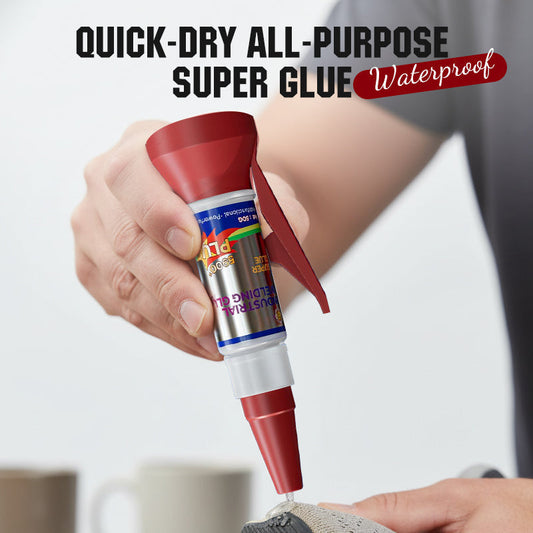 🔧 Quick-Dry Multi-Surface Super Glue – 50g Precision Repair AdhesiveWaterproof Quick-Dry All-Purpose Super Glue