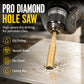 🥳2026 HOT SALE🥳💞50K+ SOLD!🛡️ 50% OFF! Diamond Drill Bits Set – 5‑16mm sizes, hex shank fits most drills. Dry or wet use – smooth, precise holes every time! 💎💪