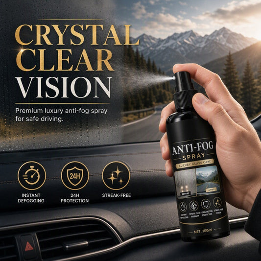🚗50% OFF NOW!🚗✨Car Glass Anti-Fog Spray for Clear Visibility