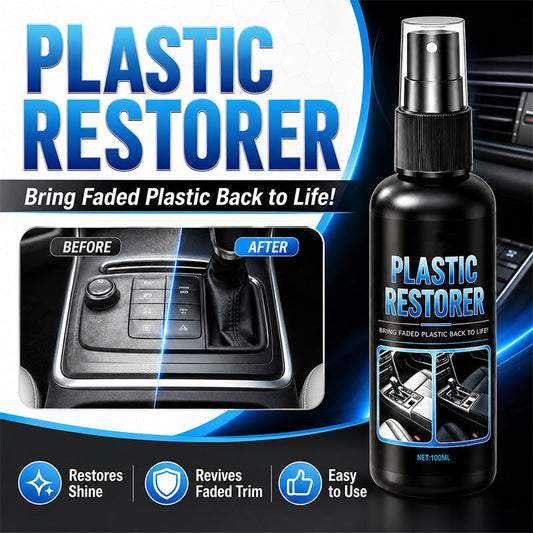 🚗Hot sale -50% OFF🚗Car Interior & Exterior Plastic Restorer Spray