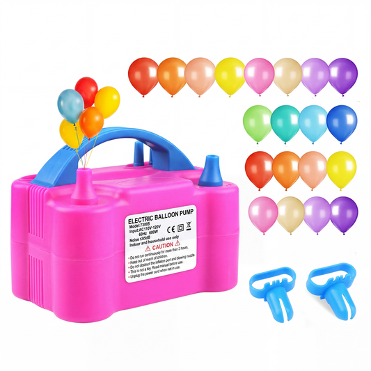 🥳2026 HOT SALE🥳💞Electric Balloon Pump with Dual Nozzle