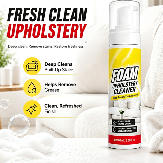 🔥Limited Time Promotion 50% OFF🔥Foam Upholstery Cleaner for Sofas and Chairs