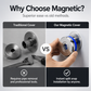 🔧50% OFF NOW! Cover Pipe Gaps Instantly! No-Tool Magnetic Split Ring‑Stainless Steel Decorative Pipe Cover, Magnetic Snap On Wall Pipe Escutcheon