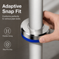 🔧50% OFF NOW! Cover Pipe Gaps Instantly! No-Tool Magnetic Split Ring‑Stainless Steel Decorative Pipe Cover, Magnetic Snap On Wall Pipe Escutcheon