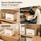 ⏳🔥LIMITED-TIME 50% OFF! ⏰Large Plastic Medicine Storage Box with Multi-Layer Divided Compartments Portable Family Emergency First Aid Organizer Box💊📦