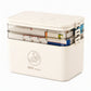 ⏳🔥LIMITED-TIME 50% OFF! ⏰Large Plastic Medicine Storage Box with Multi-Layer Divided Compartments Portable Family Emergency First Aid Organizer Box💊📦