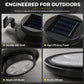 🔥🎁Buy 3, get 2 free🔥 Light Up Gutters, Fences & Garden Walls — Solar-Powered Outdoor LEDs With No Mains Wiring Needed 🏡✨