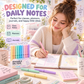 🏆 LIMITED-TIME 50% OFF! ✨9 Colors Erasable Gel Pen Set