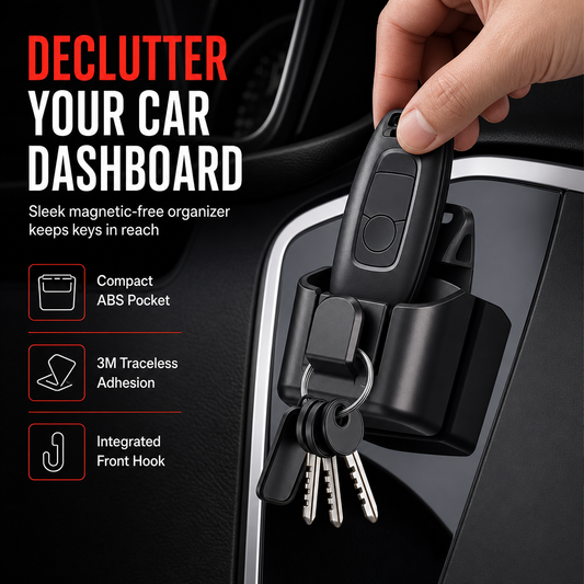 🥳 Best Seller 🥳💞 Buy 1 Get 1 Free! Car Key Fob Holder with Hook