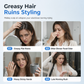 🥳HOT SALE🥳💞10K+ SOLD!No-Rinse Hair Fluffy Gel with Built-In Comb