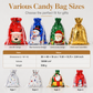 🎅Xmas HOT Sales - 50% OFF🎁10 Pack Christmas Drawstring Candy Gift Bags