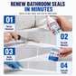 ✨Hot Sale 50% OFF🔥Bathroom Glue Remover and Waterproof Sealant Set